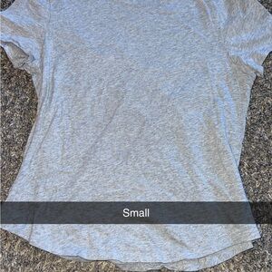 Old Navy Light Gray Women's Short Sleeve Tee